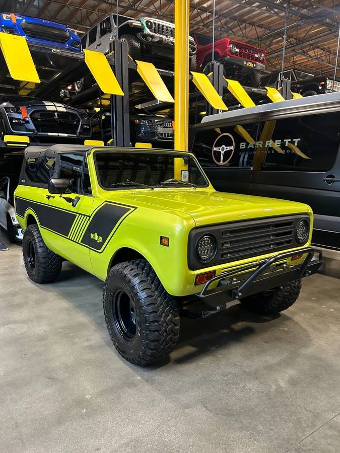 1973 international harvester scout ii restomod