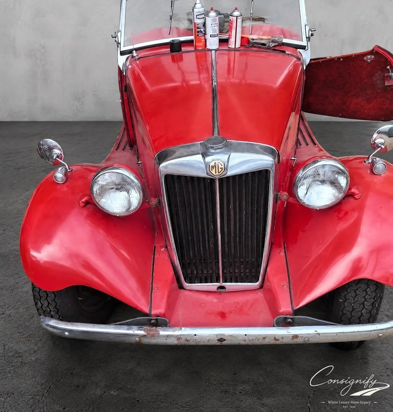 1951 mg td roadster