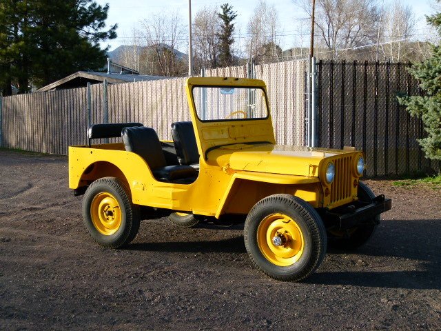 1951 WILLYS JEEP M38 CONVERTIBLE BODY OFF RESTORATION