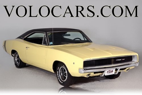 Original Look w/ Vinyl Top 1968 Dodge Charger Coupe New Metal Sign 