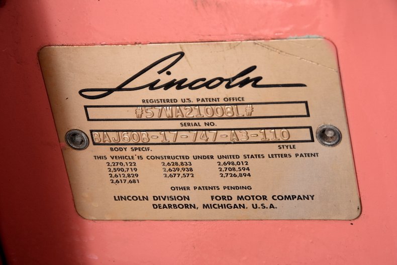 1957 Lincoln Premiere