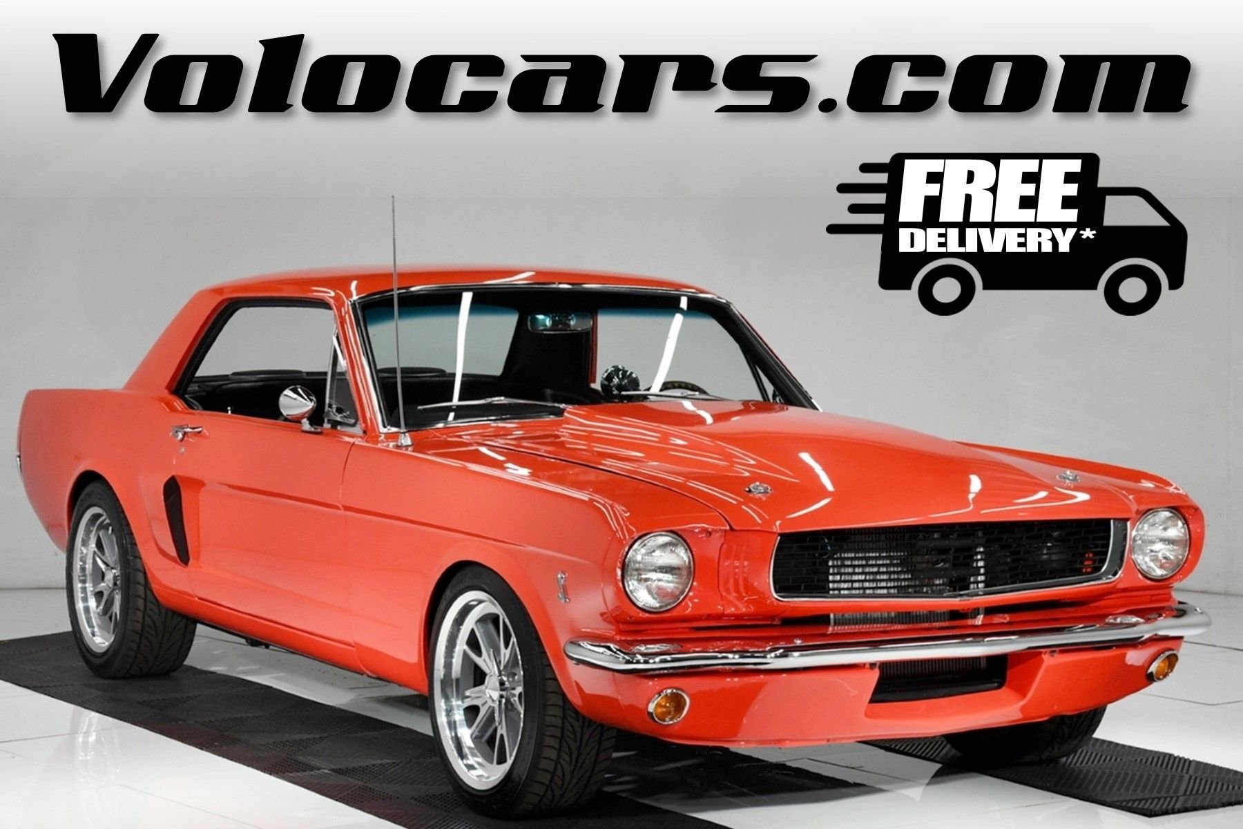 Pristine Restoration! 1966 Ford Mustang GT in Red NEW Metal Sign 