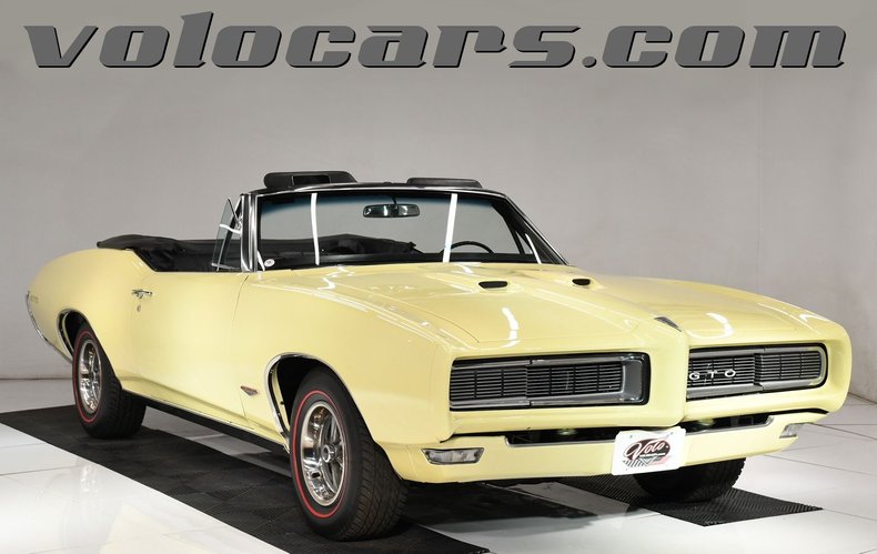 Vintage Look Reproduction 4 1968 Pontiac GTO Metal Sign