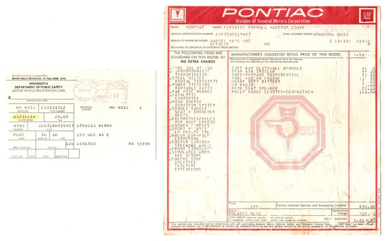 1976 Pontiac Firebird
