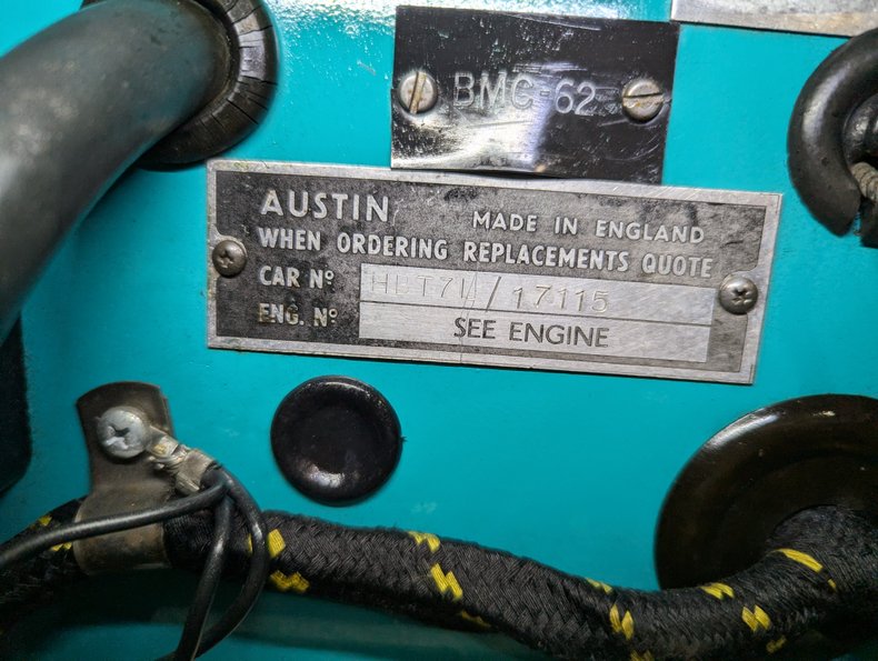 1962 Austin Healey 3000 107