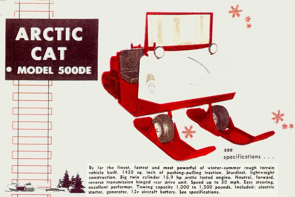 1965 arctic cat 500 d e