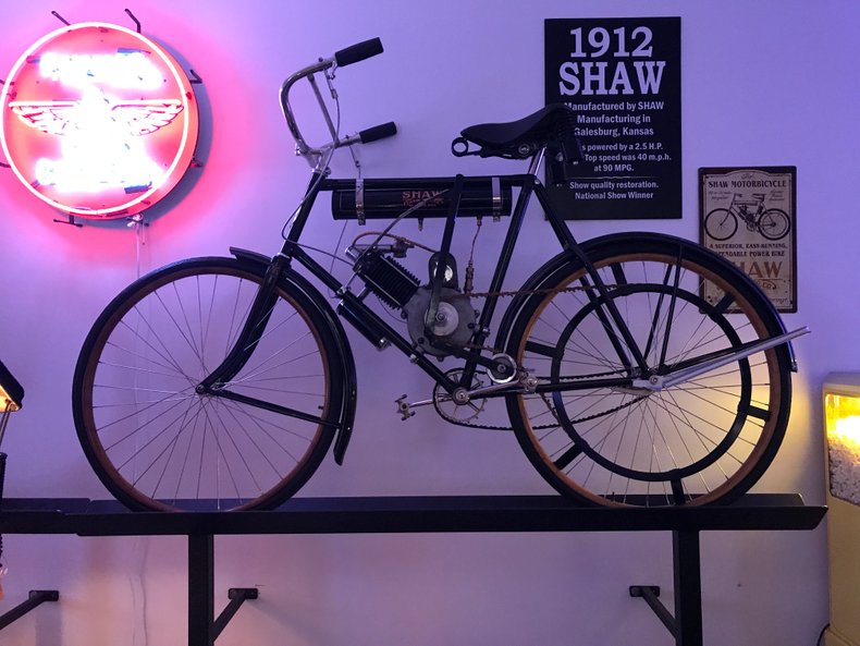 1912 Shaw Motorbicycle