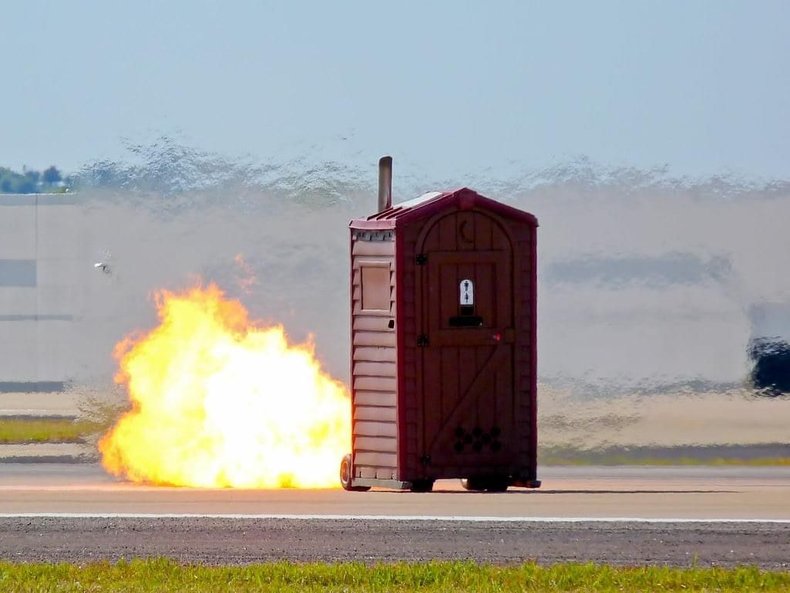 2007 Boeing Jet-Powered Outhouse