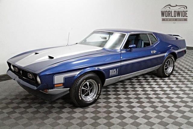 1971 Ford Mustang Mach 1 American Muscle Carz