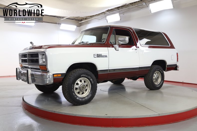 1989 Dodge Ram Charger Worldwide Vintage Autos