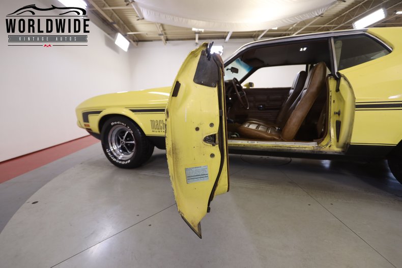 CTP4667.1 | 1972 Ford Mustang Mach 1 | Worldwide Vintage Autos