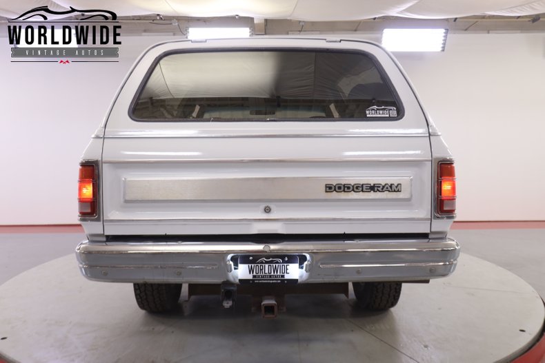 WWVA1442.KT.1  | 1987 Dodge Ramcharger | Worldwide Vintage Autos