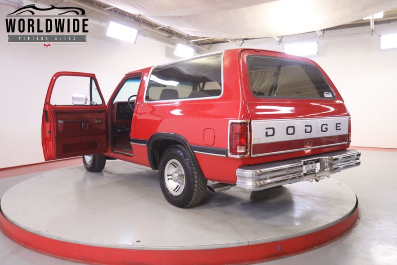 CLP3157.1 | 1987 Dodge Ramcharger | Worldwide Vintage Autos