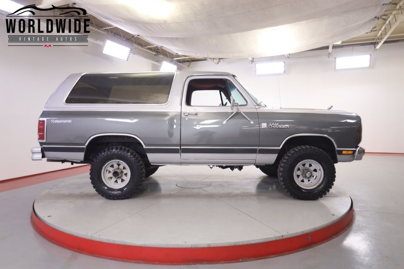 CTP4722.1 | 1985 Dodge Ramcharger | Worldwide Vintage Autos