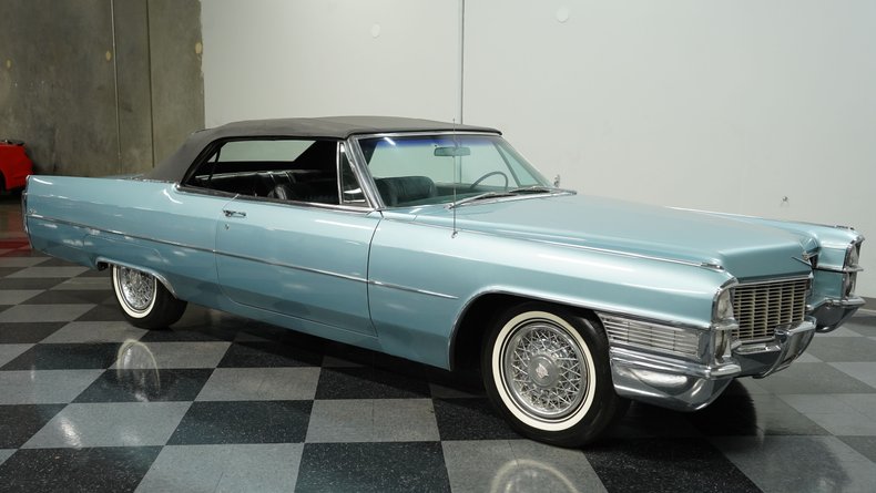 used 1965 Cadillac DeVille car, priced at $43,995