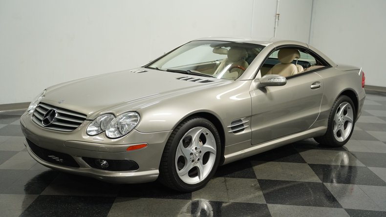 used 2004 Mercedes-Benz SL500 car, priced at $22,995