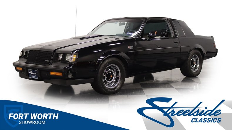used 1987 Buick Grand National car, priced at $59,995