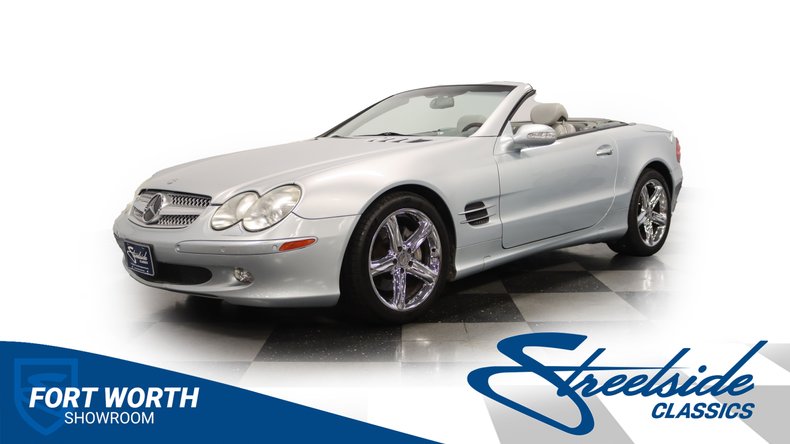 used 2003 Mercedes-Benz SL500 car, priced at $14,995