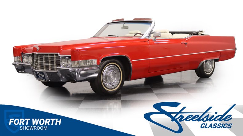 used 1969 Cadillac DeVille car, priced at $24,995