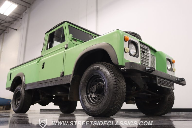 used 1972 Land Rover Series III car, priced at $18,995