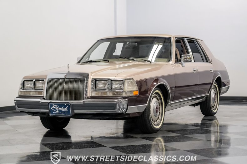 used 1986 Lincoln Continental car, priced at $12,995