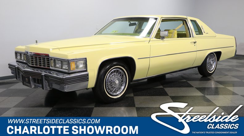 used 1977 Cadillac Coupe DeVille car, priced at $16,995