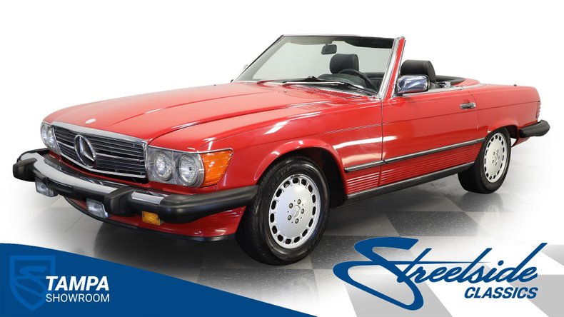 used 1988 Mercedes-Benz 560SL car, priced at $22,995