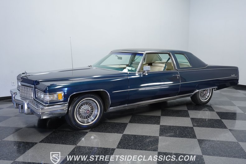 used 1976 Cadillac Coupe DeVille car, priced at $21,995