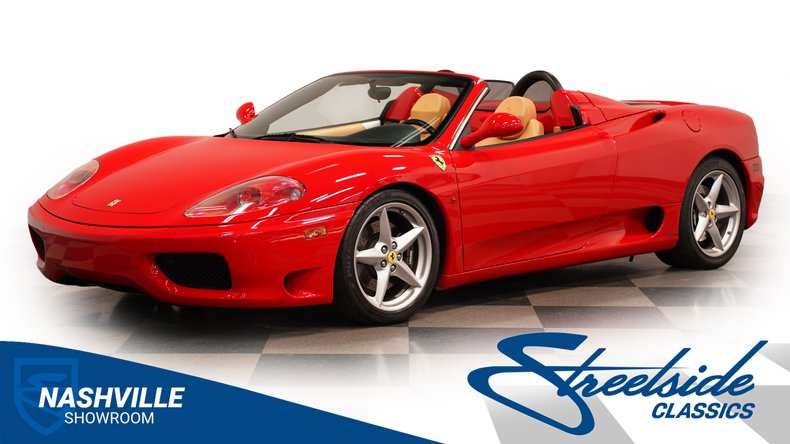 used 2005 Ferrari 360 car, priced at $89,995